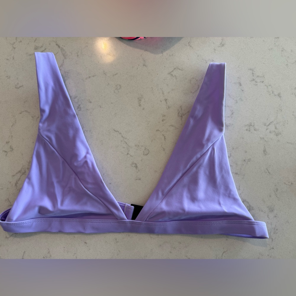 Blackbough Lilac Triangle Bikini Top